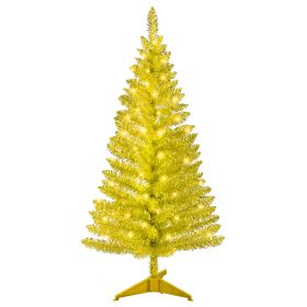 4ft Golden Tree Artificial Christmas Tree (Option: 4ft Golden tree)